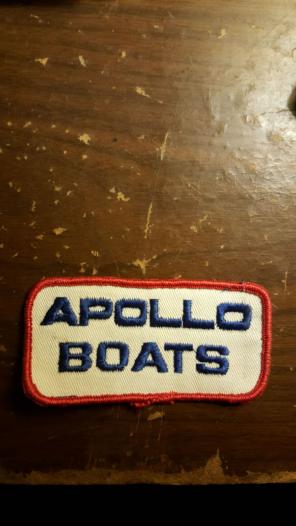 Apollo boats jacket patch