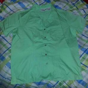 FREE SHIP M Button Down