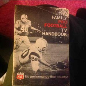 Phillips 66 Pro Football TV Handbook