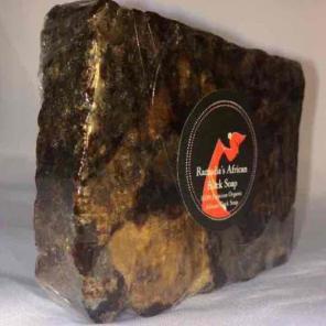 100% Organic Raw African Black Soap 4oz
