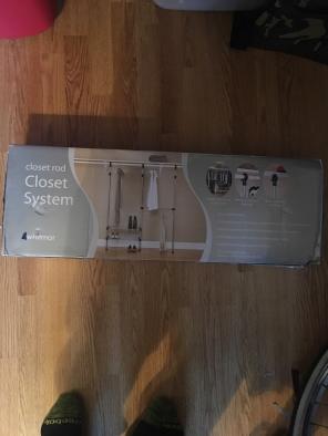 CLOSET SYSTEM Made From Whitmor