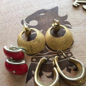 Vintage Earrings Lot