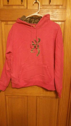 Women's Browning for Her Pink sweatshirt