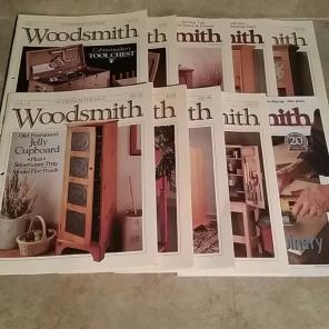 10 Woodsmith Wood Making Magazine/Books