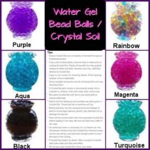 3QT(1500-2250count) Water Gel Bead Balls