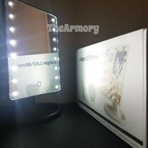 LED makeup lipstick cosmetic mirror