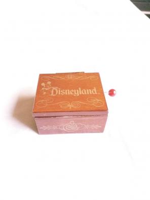 Disneyland Small Wooden Music Box