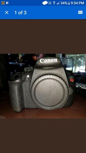 CANON REBEL T5 WITH CHARGER