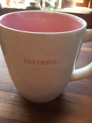 Rae Dunn Patience Mug