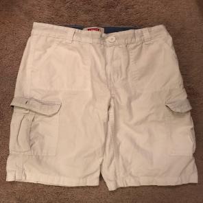 Levi's White Shorts