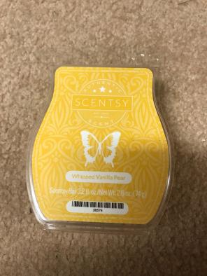 Whipped Vanilla Pear Scentsy Bar