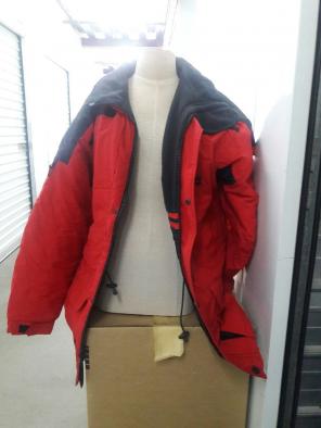 Red and Black Fleece Lined Jacket