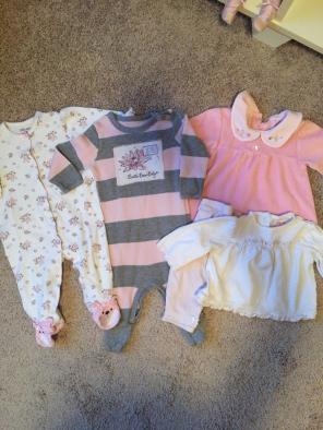 5 Piece Baby Girl Bundle 6M