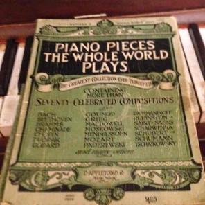 Antique Piano Sheet Music