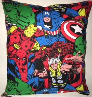 Marvel Hulk , Iron man , Captain Pillow
