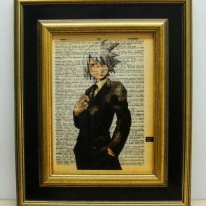 Soul eater print vintage dictionary page