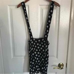 H&M Floral Skirt Overalls