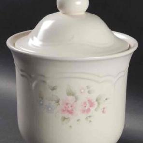 Pfaltzgraff Tea Rose Canister - Medium
