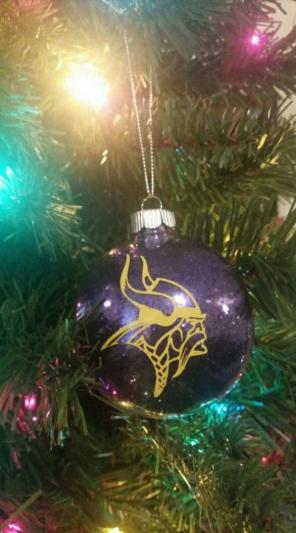Football Ornament - NFL - Sports Fan - P