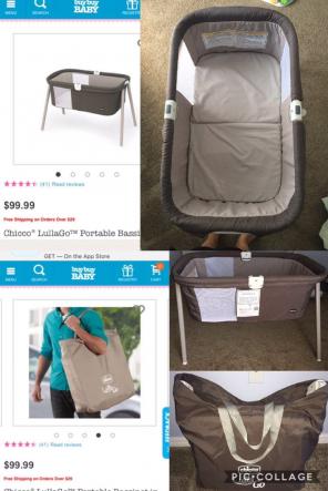 Chicco LullaGo Portable Bassinet