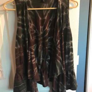 Green/Brown vest