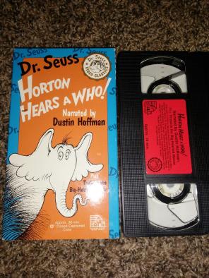 DR.SEUSS' HORTON Hears A WHO! (VHS)