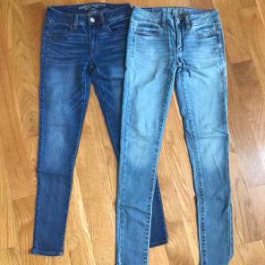 2-American Eagle Stretch Jegging Jeans 2