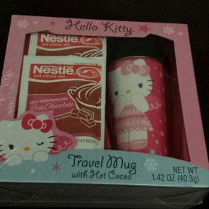 Hello kitty Hot chochlate gift set
