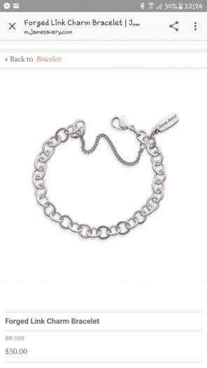 James Avery Charm bracelet