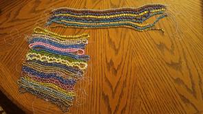 Shell and Fresh Water Pearl Dyed Beads