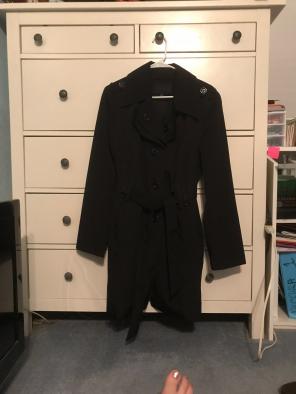 Waterproof Black Peacoat from LondonFog