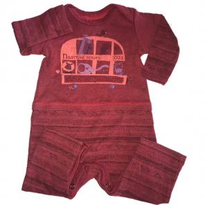 Naartjie 3-6mo Red One Piece Outfit