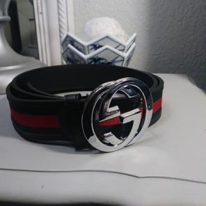Brand New Black Green Red Gucci Belt
