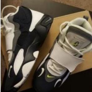 AIR SPEED TURF OBSIDIAN/VOLT-WHT-CL GREY