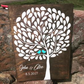 Rustic Wedding Guestbook