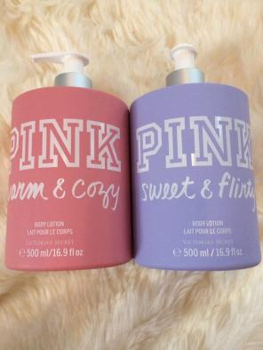 Pink VS Lotion Bundle Large Sizes NWT