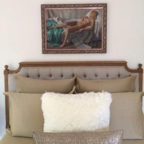 SFERRA Diamond Pique 2 Standard Shams