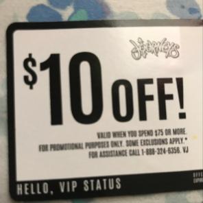 Journeys $10 Off