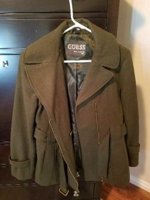 Like new Guess peacoat