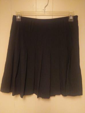 Larry Levine Dark Gray Dress Skirt