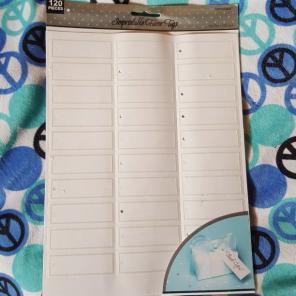 120 Imprintable Favor Tags