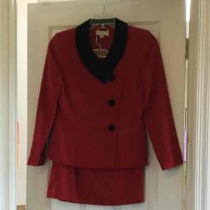 Red Dress Suit