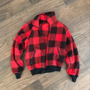 Columbia Buffalo Plaid Fleece Sweatshirt