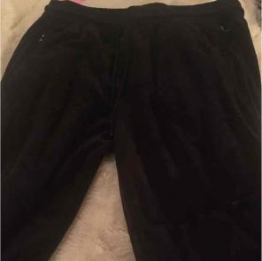 Velvet joggers