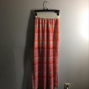 Long High Waist Skirt