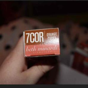 Beth minardi hair dye shade orange poppy