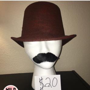 Burgundy Top Hat