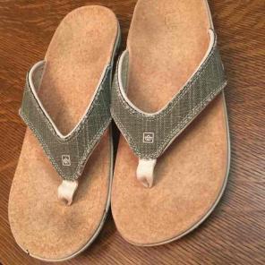 SPENCO Men's Flipflop Cork Footbed 10