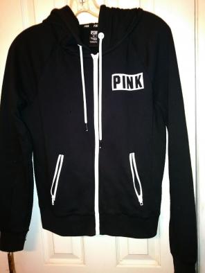 VS PINK ZIP UP