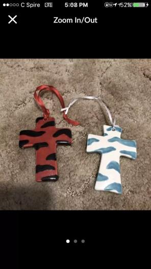 2 Handmade Crosses